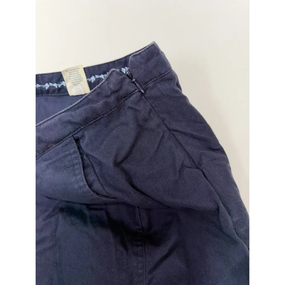Old Navy Childrens Girls Skort Size 16 Navy Blue School Uniform